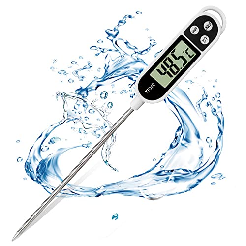 Termómetro cocina Termómetro Digital de Cocina,termometro agua bebe 3S Lectura Instantáne...